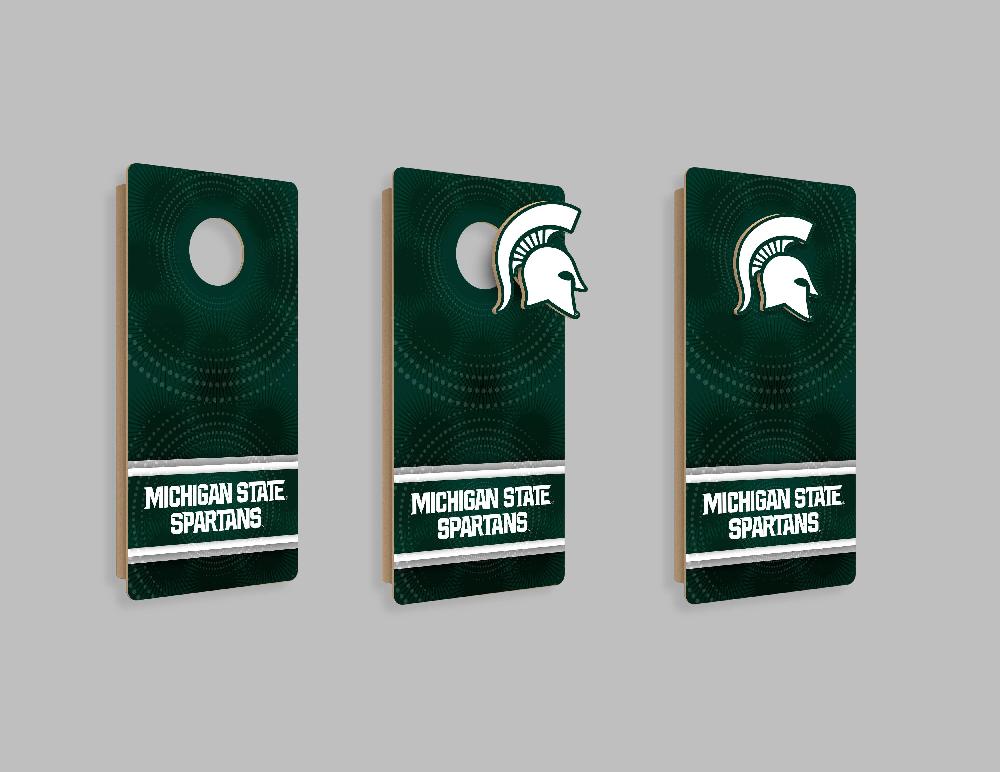 fan creations NCAA Wall Art thats also Corn Hole -Michigan State University