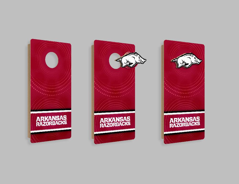 fan creations NCAA Wall Art thats also Corn Hole -University of Arkansas