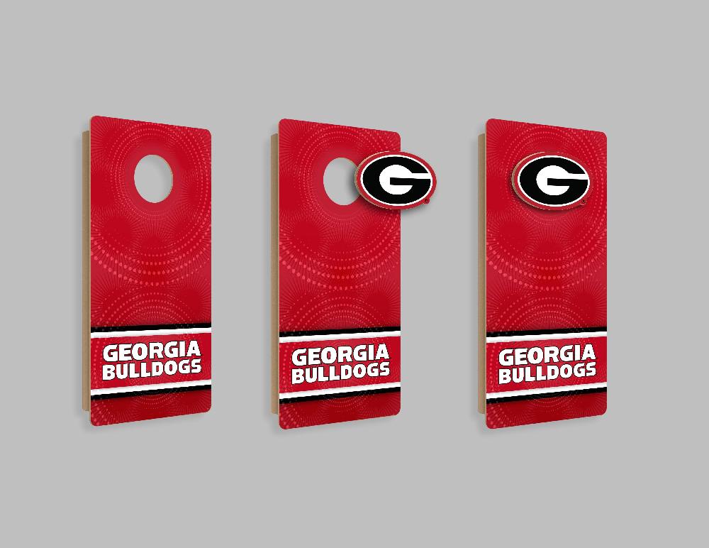 fan creations NCAA Wall Art thats also Corn Hole -University of Georgia