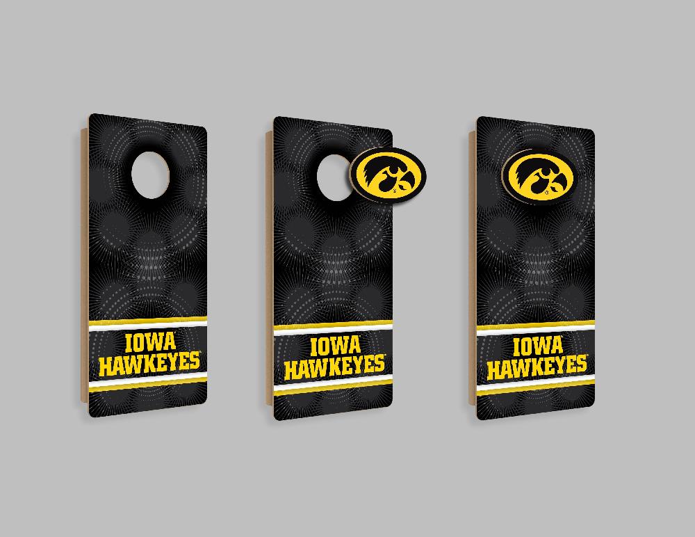 fan creations NCAA Wall Art thats also Corn Hole -University of Iowa