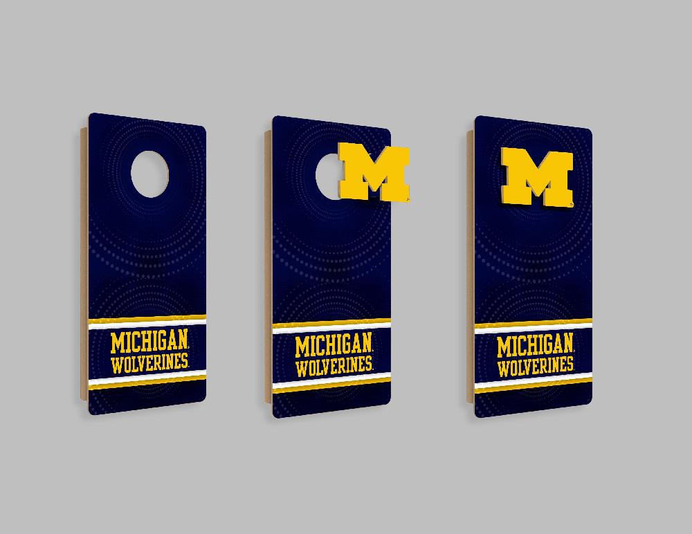 Fan Creations NCAA Wall Art Thats Also Corn Hole -University Of Michigan