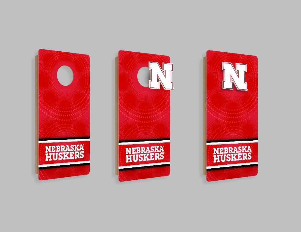 Fan Creations NCAA Wall Art Thats Also Corn Hole -University Of Nebraska