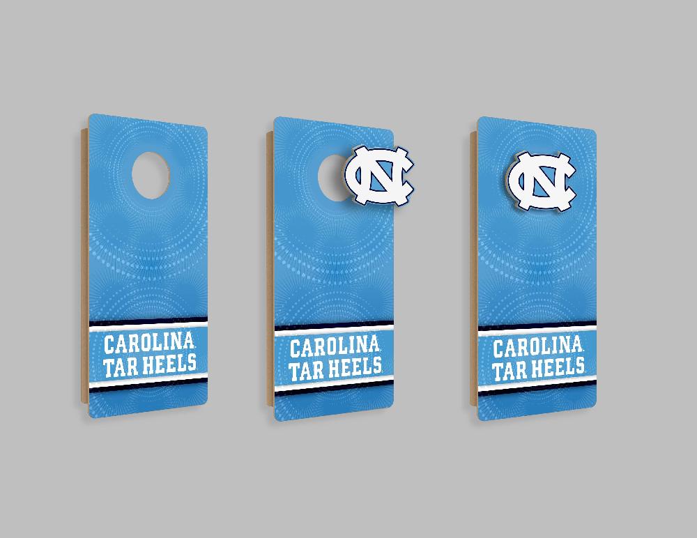 Fan Creations NCAA Wall Art Thats Also Corn Hole -University Of North Carolina At Chapel Hill