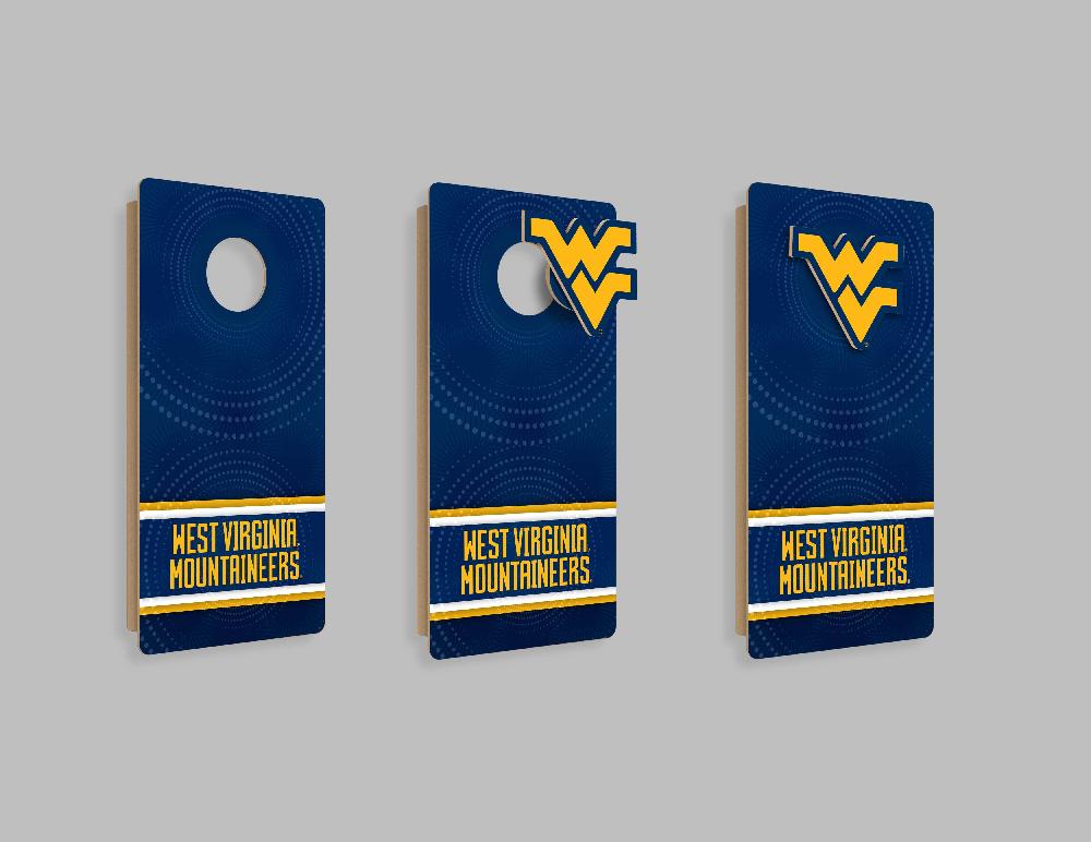 fan creations NCAA Wall Art thats also Corn Hole -West Virginia University