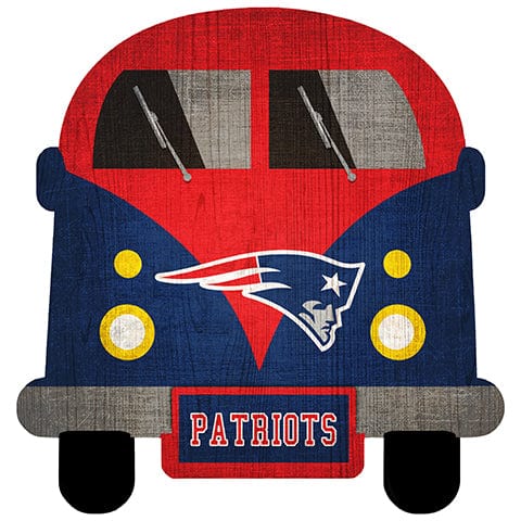 fan creations New England Patriots 12" Team Bus Sign