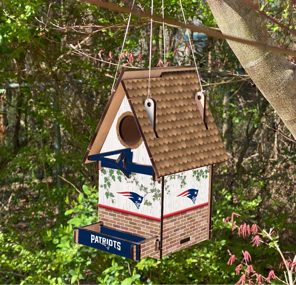 fan creations New England Patriots Bird House Unassembled