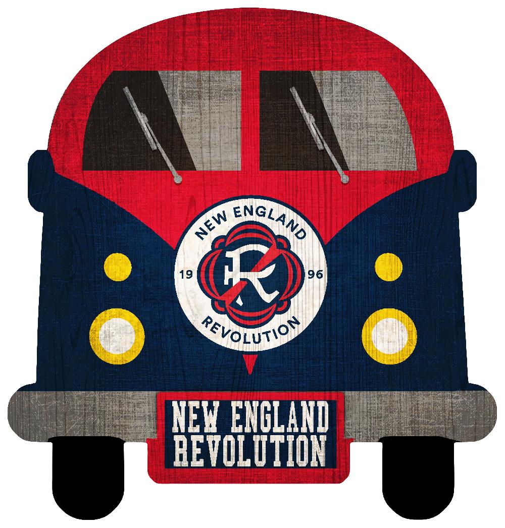 fan creations New England Revolution 12" Team Bus Sign