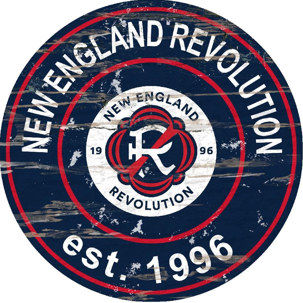 fan creations New England Revolution Distressed 24" Circle