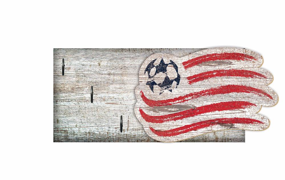 fan creations New England Revolution Key Holder 6x12