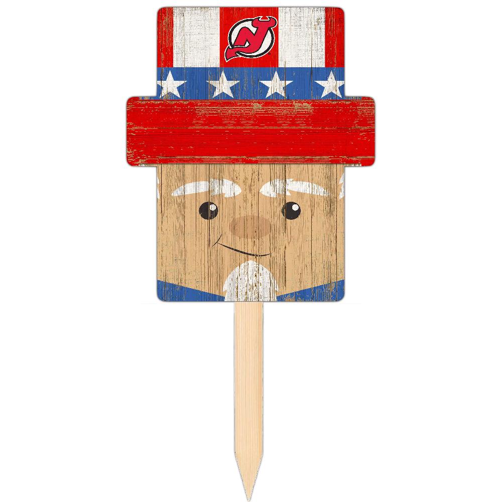 fan creations New Jersey Devils Uncle Sam Head Yard