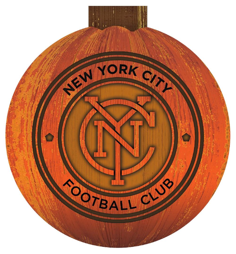 fan creations New York City FC Halloween Wall Art 12in