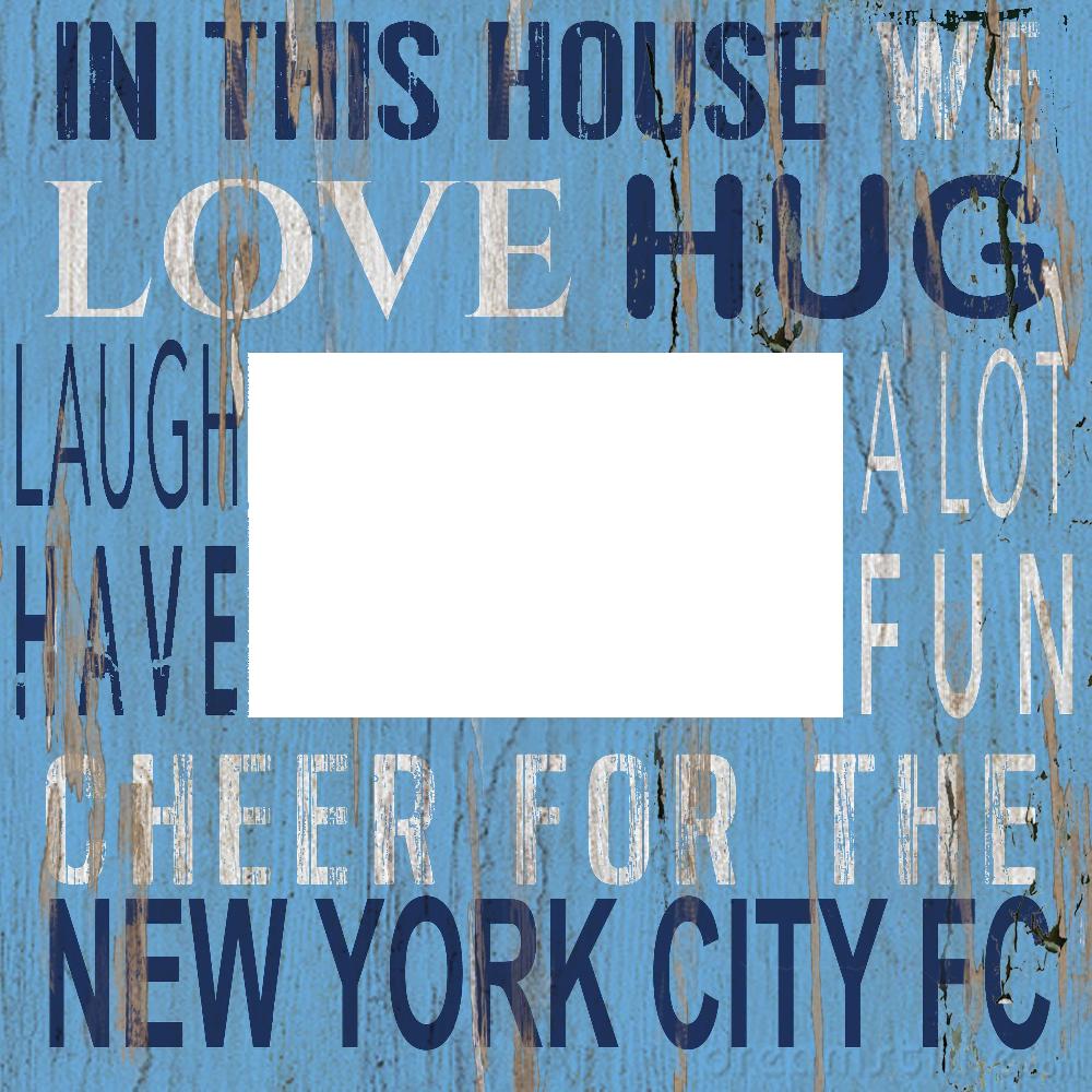 fan creations New York City FC In This House 10x10 Frame