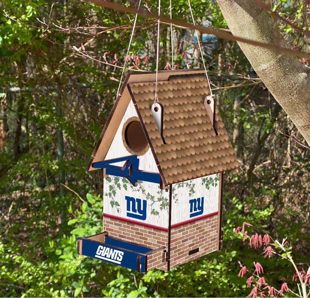 fan creations New York Giants Team Bird House Unassembled