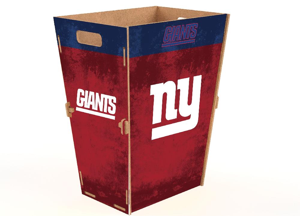 fan creations New York Giants Team Color Waste Bin Large