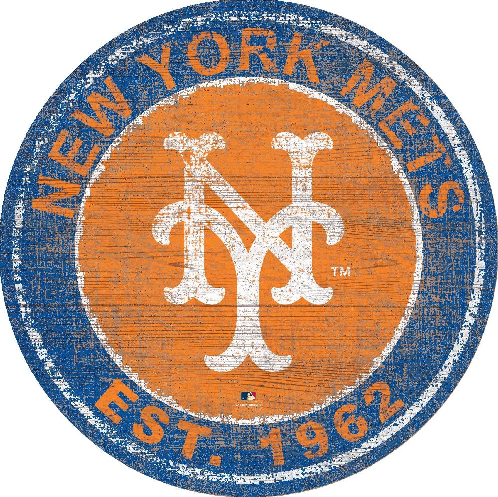 fan creations New York Mets Heritage Logo 24" Circle