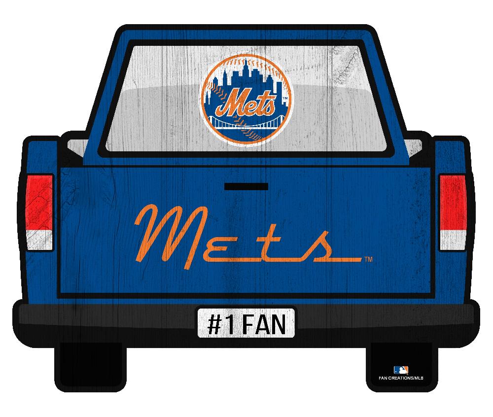 fan creations New York Mets Slogan Truck Back Vintage 12in