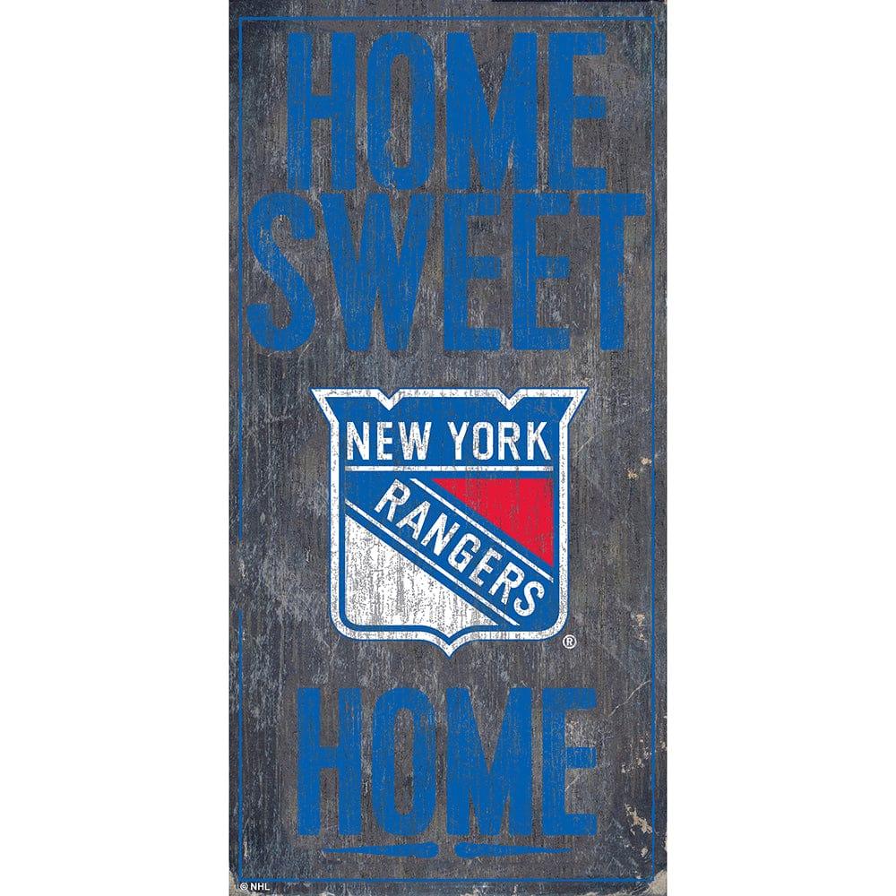 fan creations New York Rangers Home Sweet Home 6x12