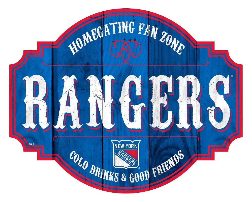 fan creations New York Rangers Homegating Tavern 24in Sign