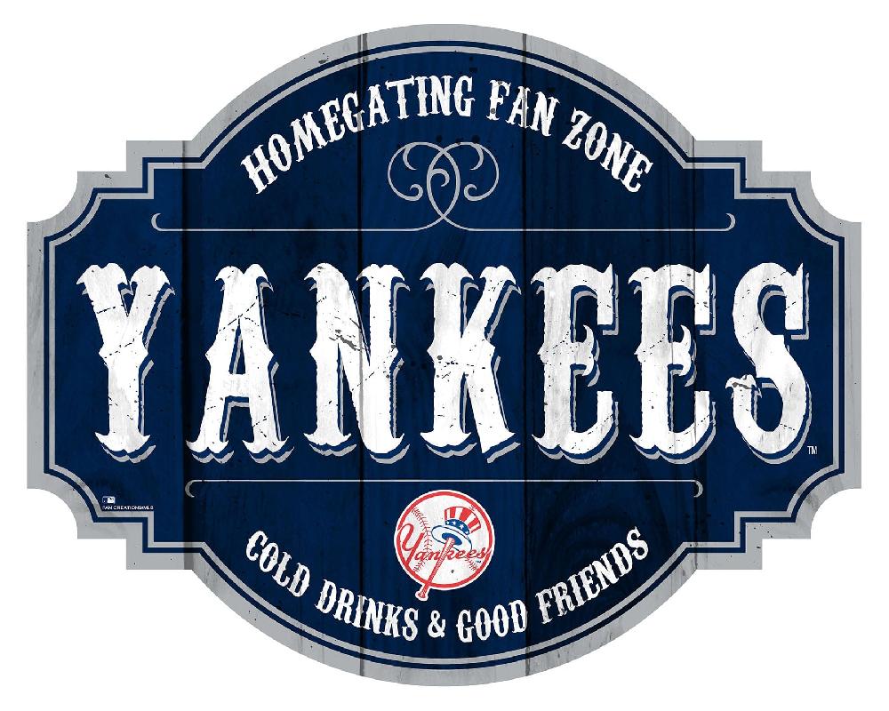 fan creations New York Yankees Homegating Tavern 24in Sign