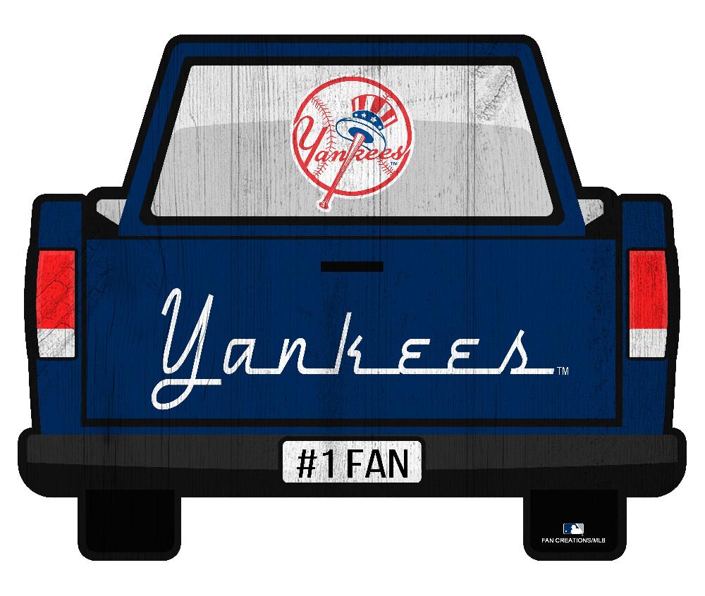 fan creations New York Yankees Slogan Truck Back Vintage 12in