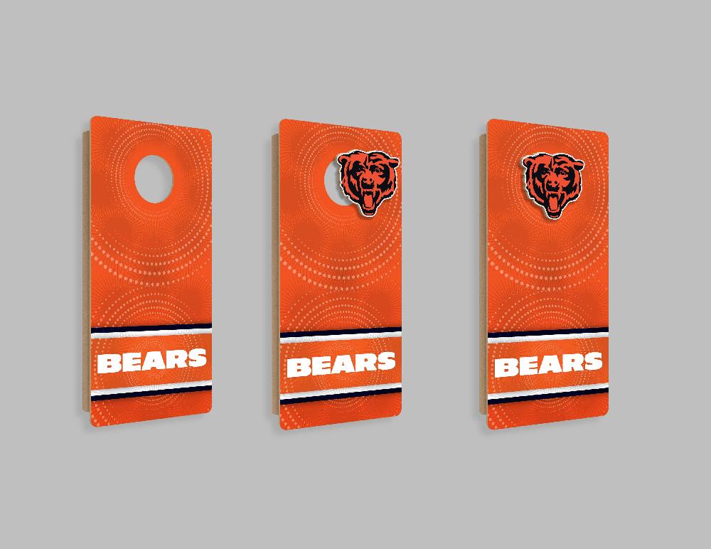 fan creations NFL Wall Art thats also Corn Hole - Chicago Bears