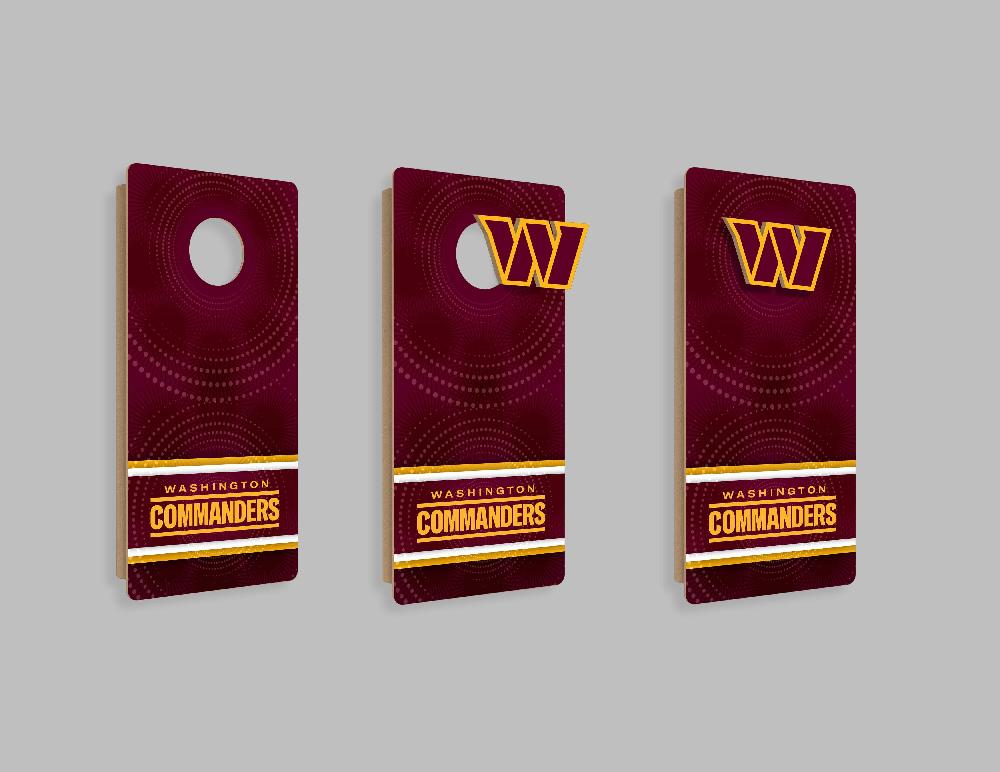 fan creations NFL Wall Art thats also Corn Hole - Washington Commanders