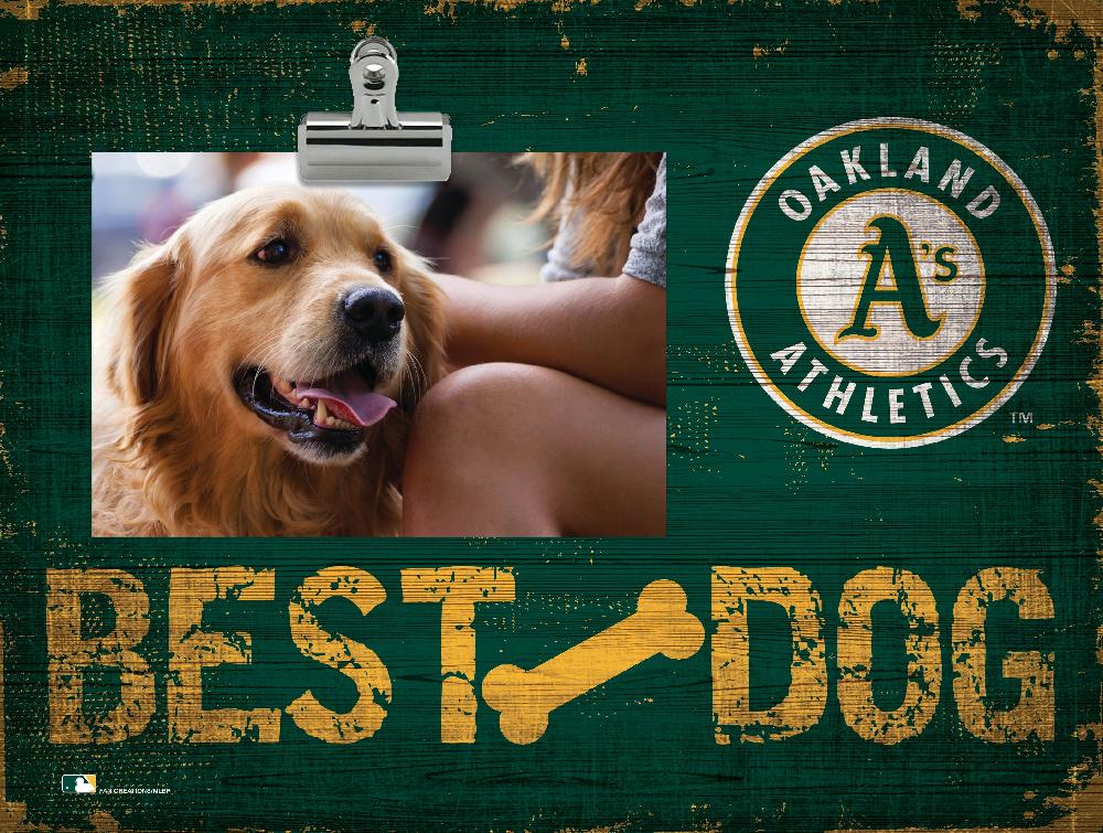 fan creations Oakland Athletics Best Dog Clip Frame