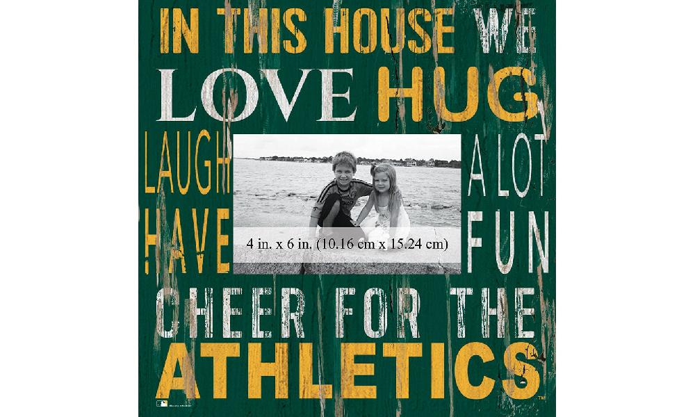 fan creations Oakland Athletics In This House 10x10 Frame