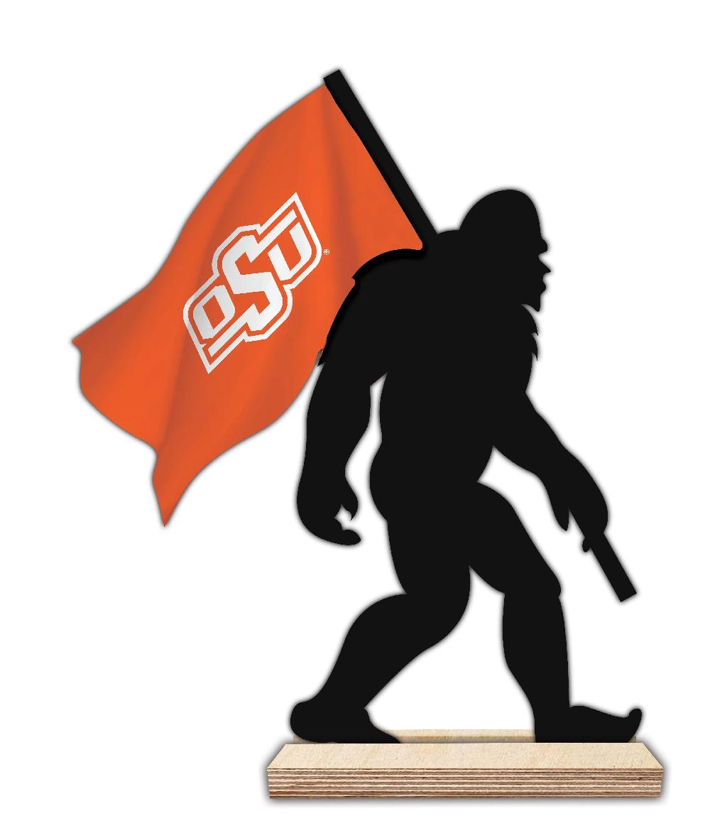 fan creations Oklahoma State 12inch Big Foot Cutout