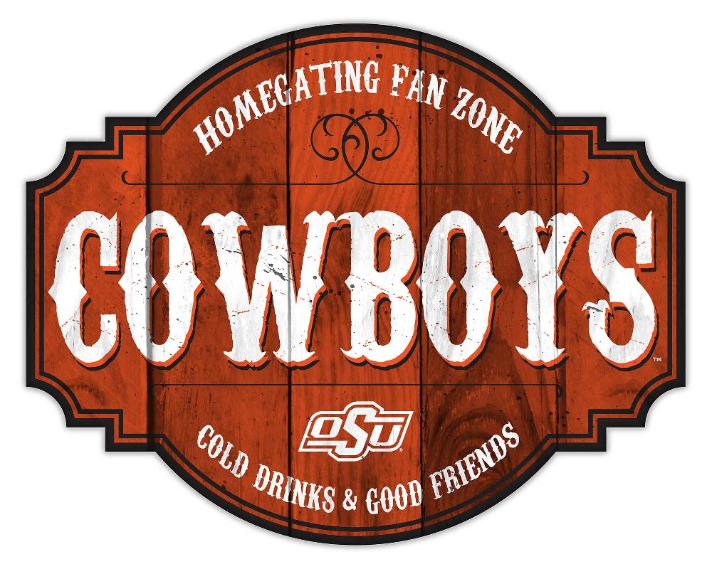 fan creations Oklahoma State Homegating Tavern 12in Sign