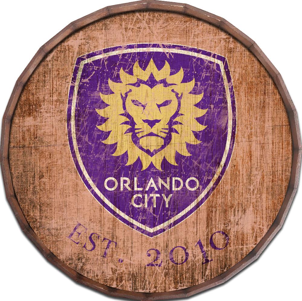 fan creations Orlando City 24in Established Date Barrel Top