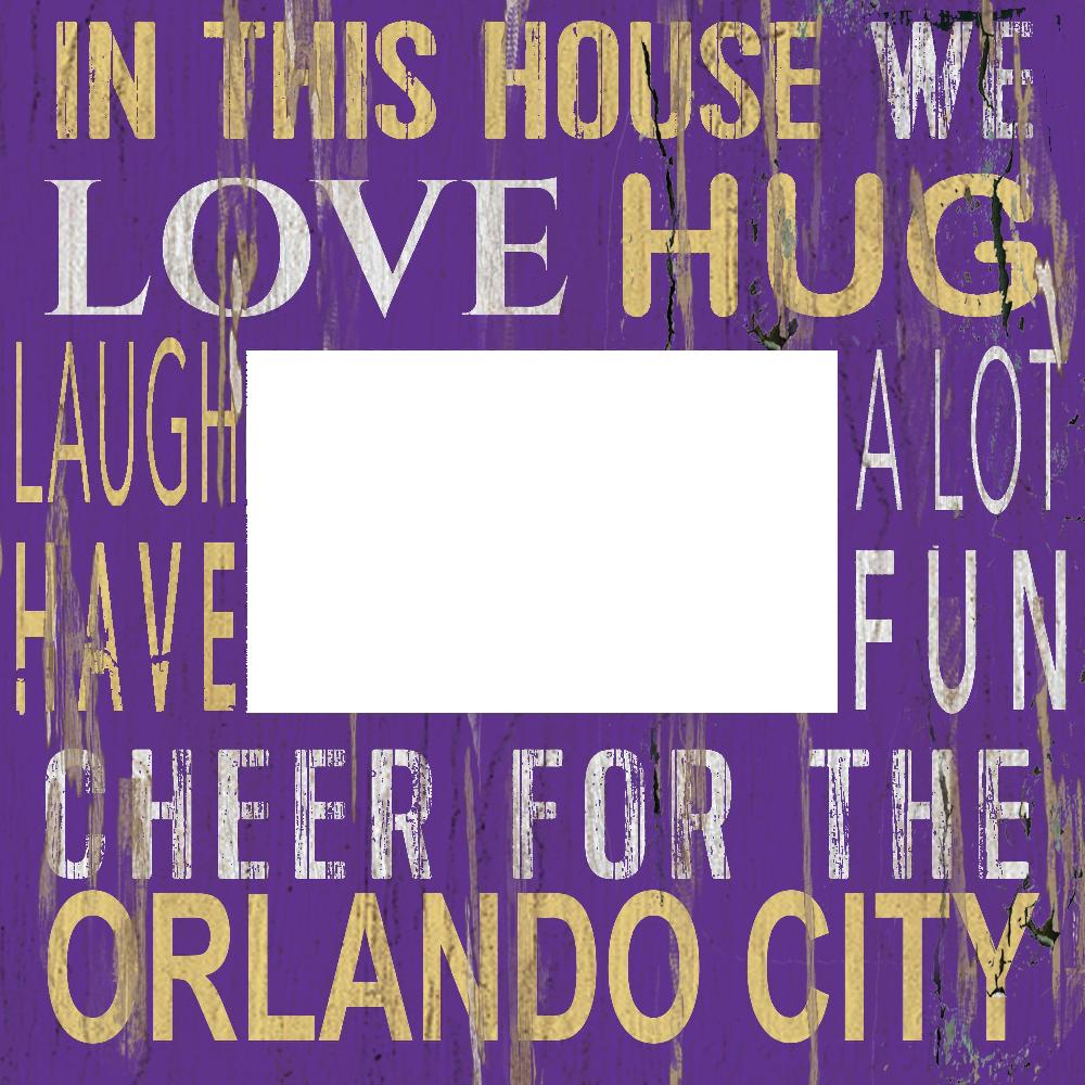 fan creations Orlando City In This House 10x10 Frame