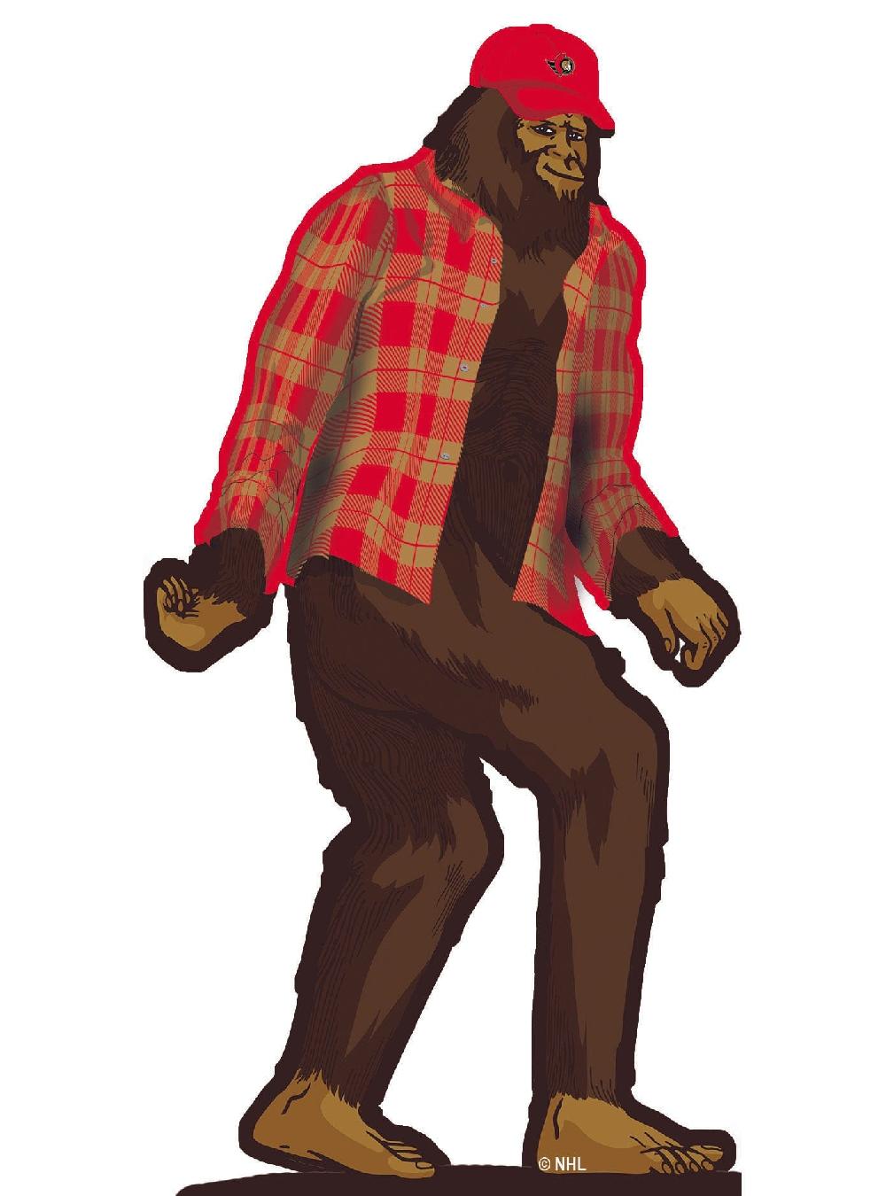 fan creations Ottawa Senators Fanimal Desktop Stand