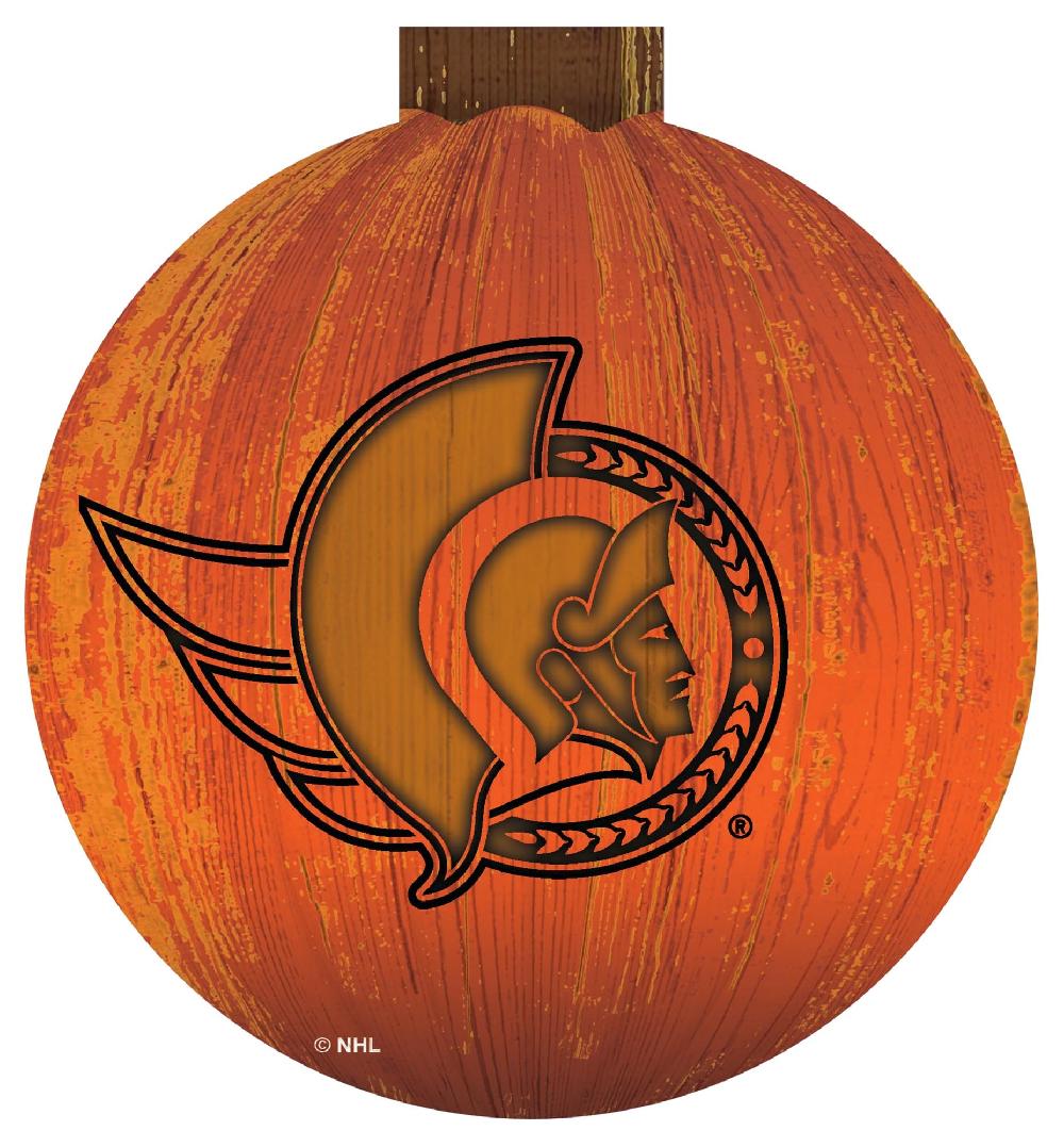 fan creations Ottawa Senators Halloween Wall Art 12in