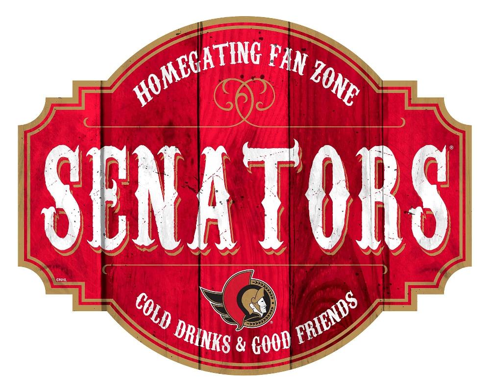 fan creations Ottawa Senators Homegating Tavern 24in Sign