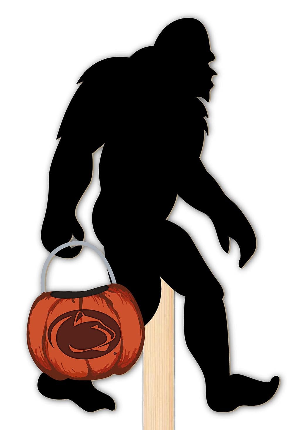 fan creations Penn State Big Foot Halloween Yard Stake