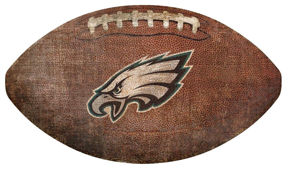 fan creations Philadelphia Eagles 12in Football Shaped Sign