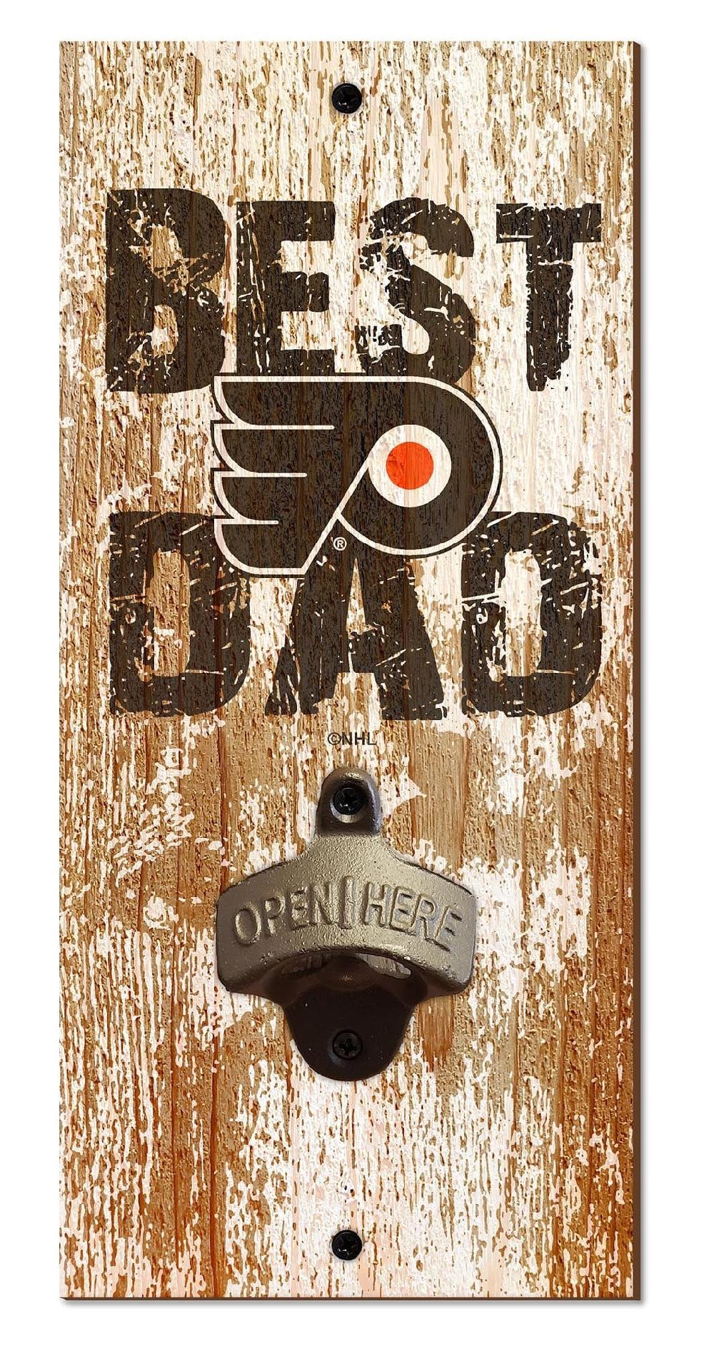 fan creations Philadelphia Flyers Best Dad Bottle Opener