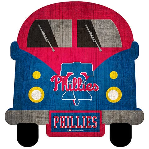 fan creations Philadelphia Phillies 12" Team Bus Sign
