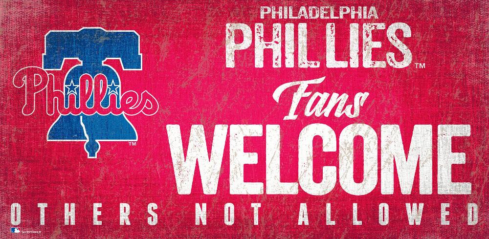 fan creations Philadelphia Phillies Fans Welcome Sign