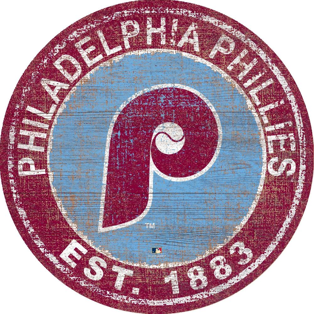 fan creations Philadelphia Phillies Heritage Logo 24" Circle