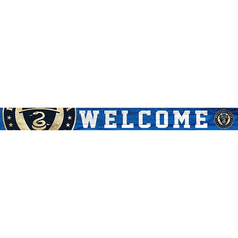 fan creations Philadelphia Union 16in. Welcome Strip
