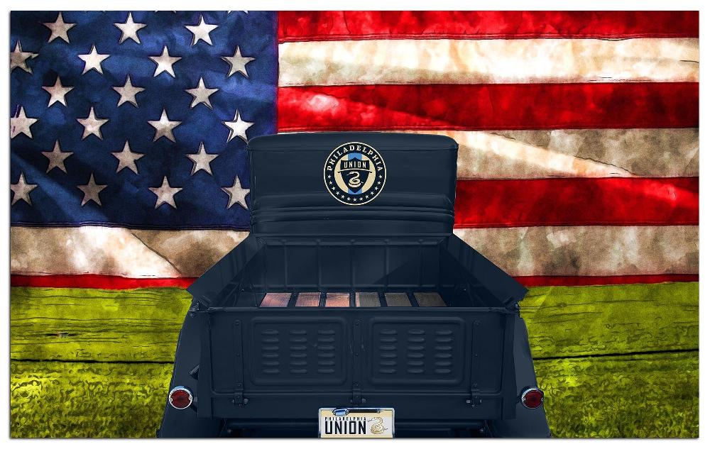 fan creations Philadelphia Union Patriotic Retro Truck 11x19