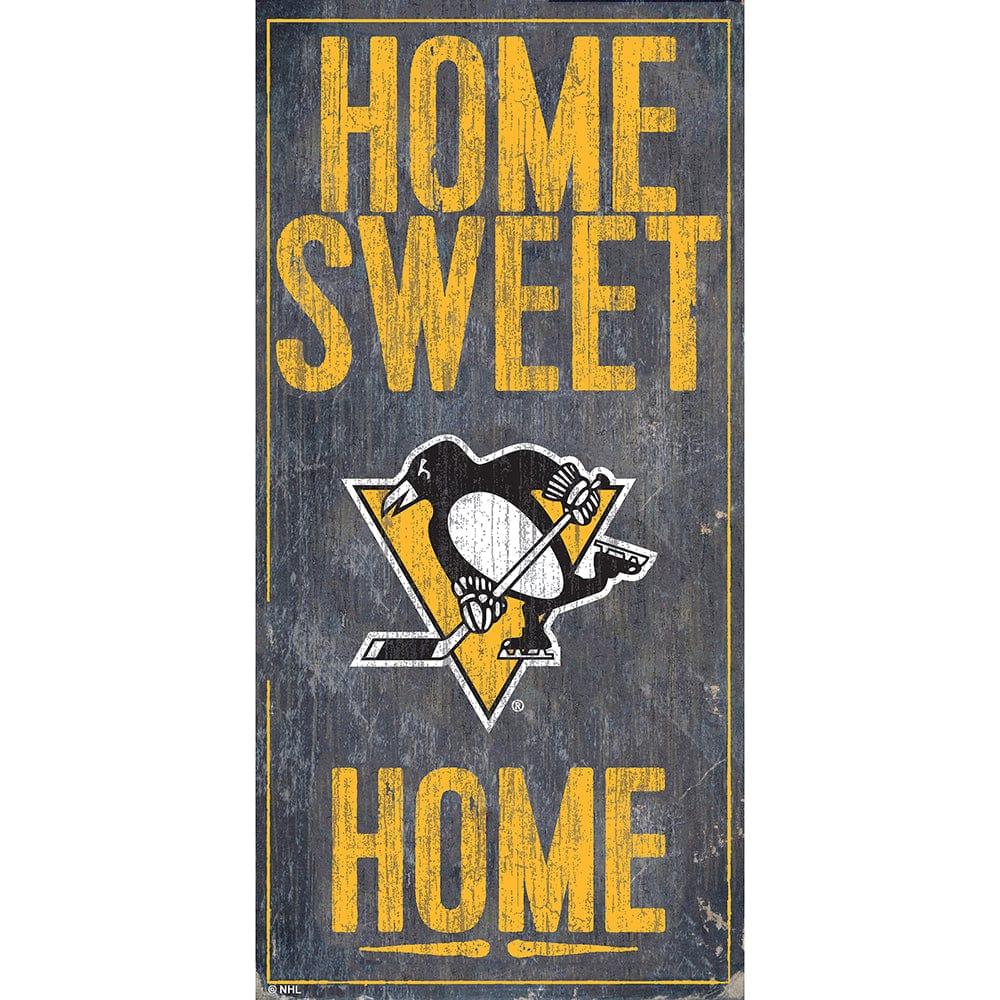 fan creations Pittsburgh Penguins Home Sweet Home 6x12
