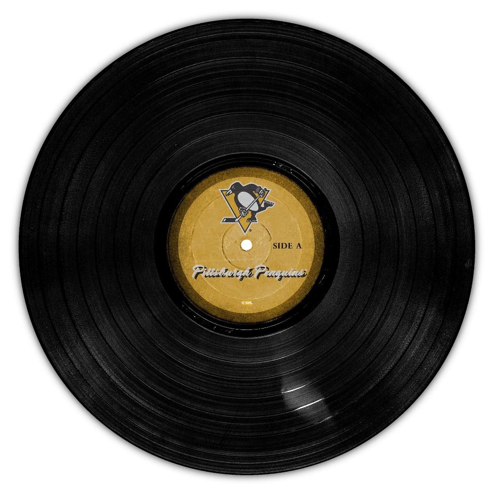 fan creations Pittsburgh Penguins Vinyl 12in Circle