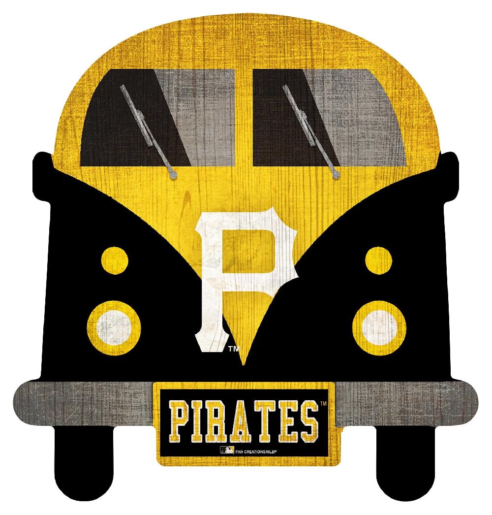 fan creations Pittsburgh Pirates 12in Team Bus Sign