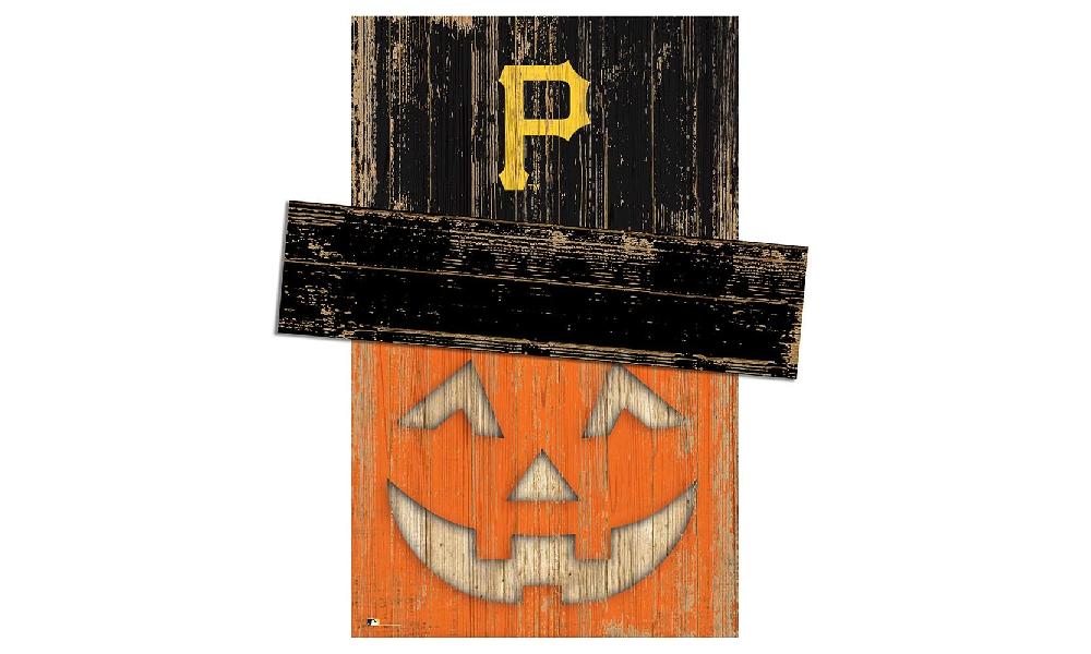 fan creations Pittsburgh Pirates Pumpkin Head With Hat