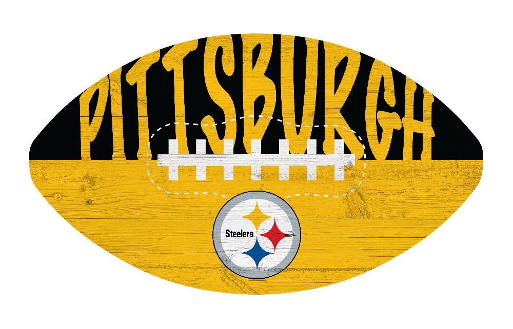 fan creations Pittsburgh Steelers City Football 12in