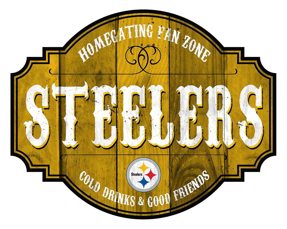 fan creations Pittsburgh Steelers Homegating Tavern 24in Sign
