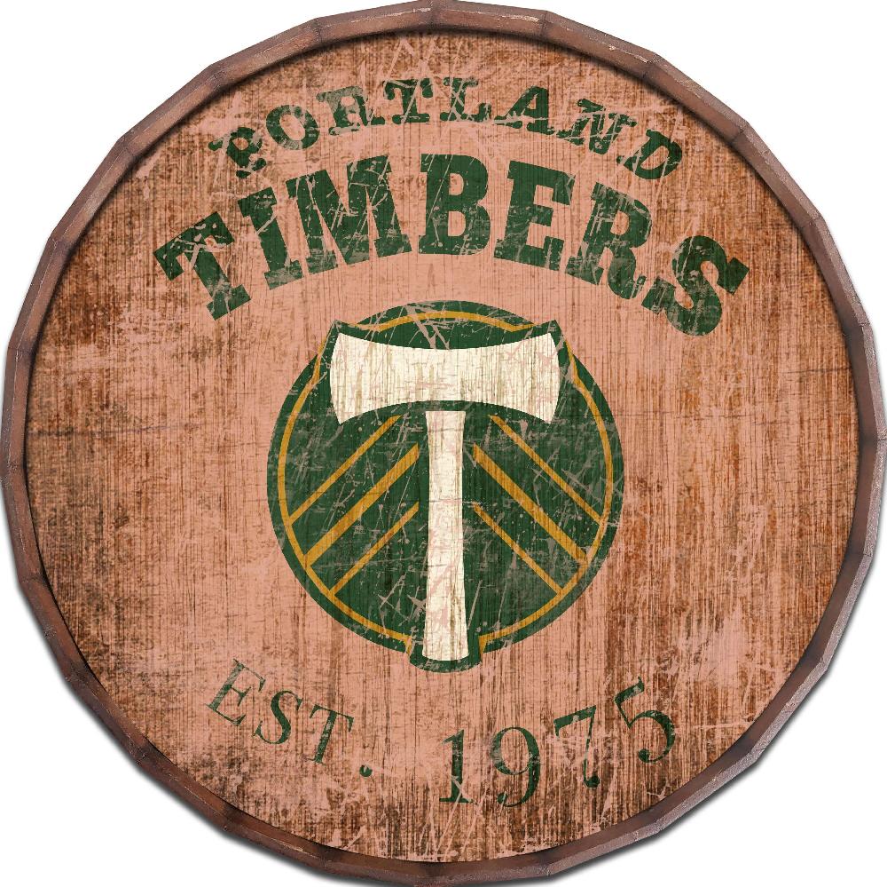 fan creations Portland Timbers 24in Established Date Barrel Top
